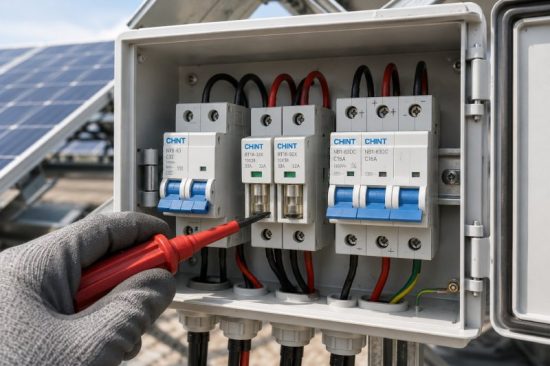 interruptores automáticos y fusibles-